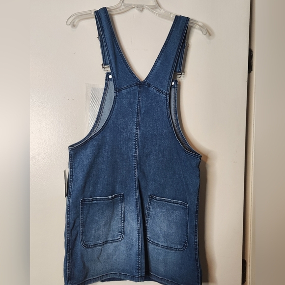 SO Blue Denim Overall Dress - Picture 2 of 3